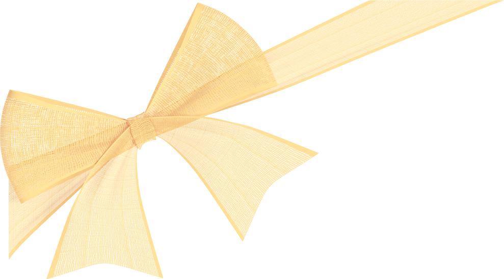Realistic beige ribbon