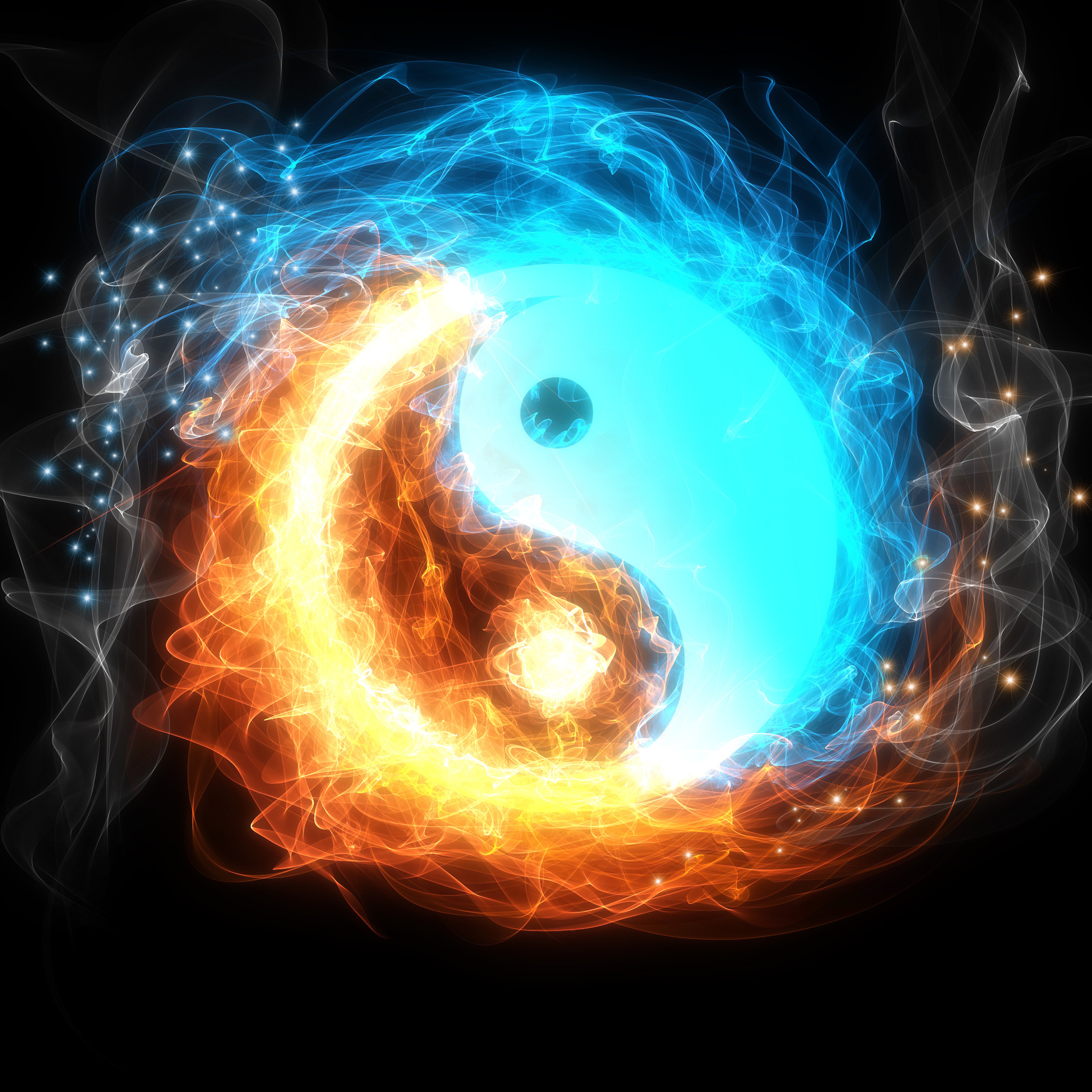 Yin yang sign